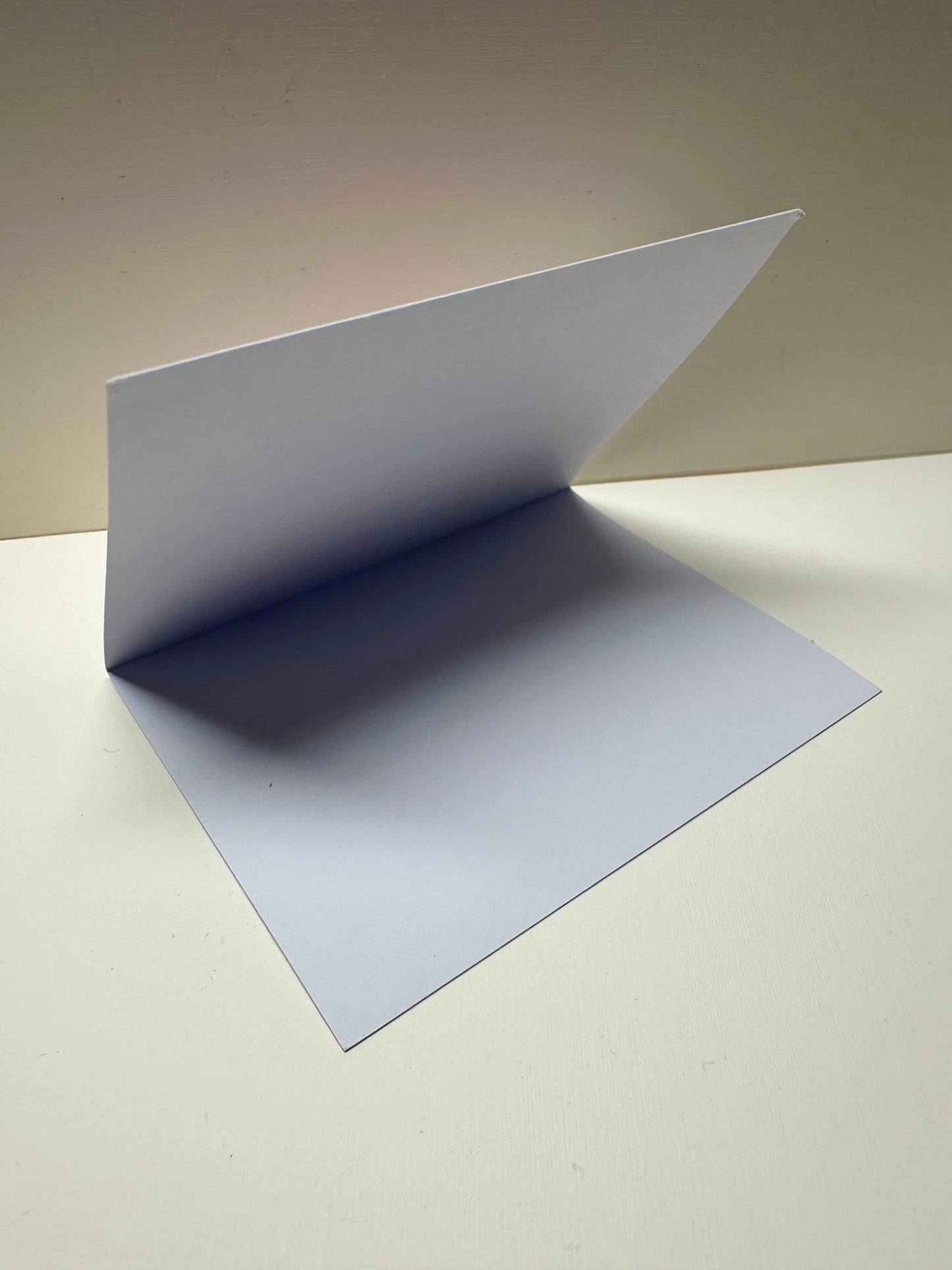 Blank inside view of the 'Each Our Own' card from Fox & Thistle Studio.