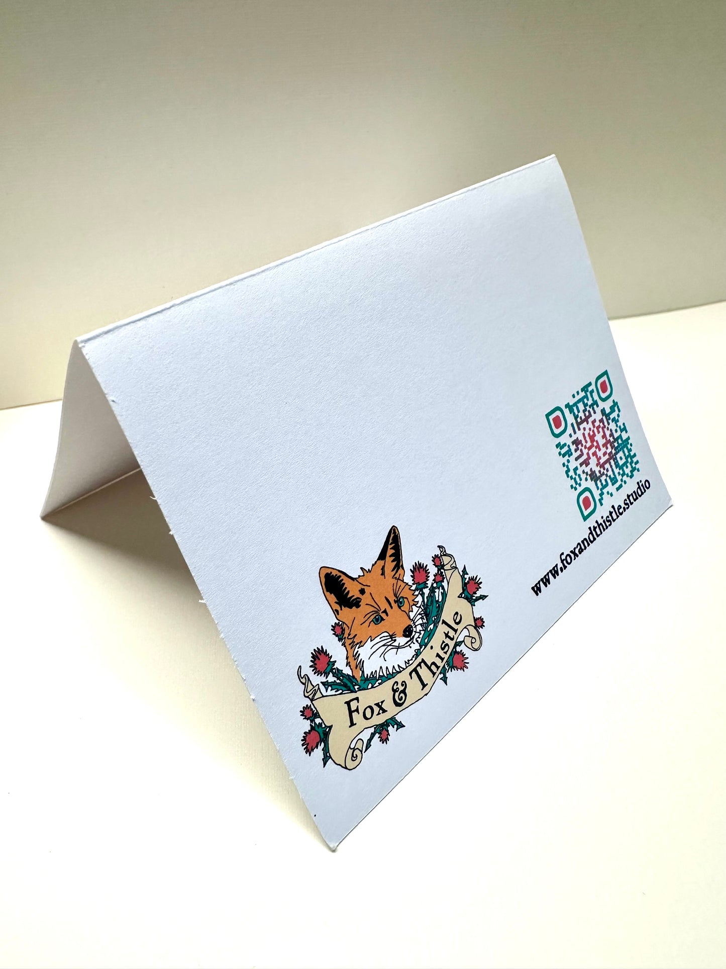 Back view of compass card.