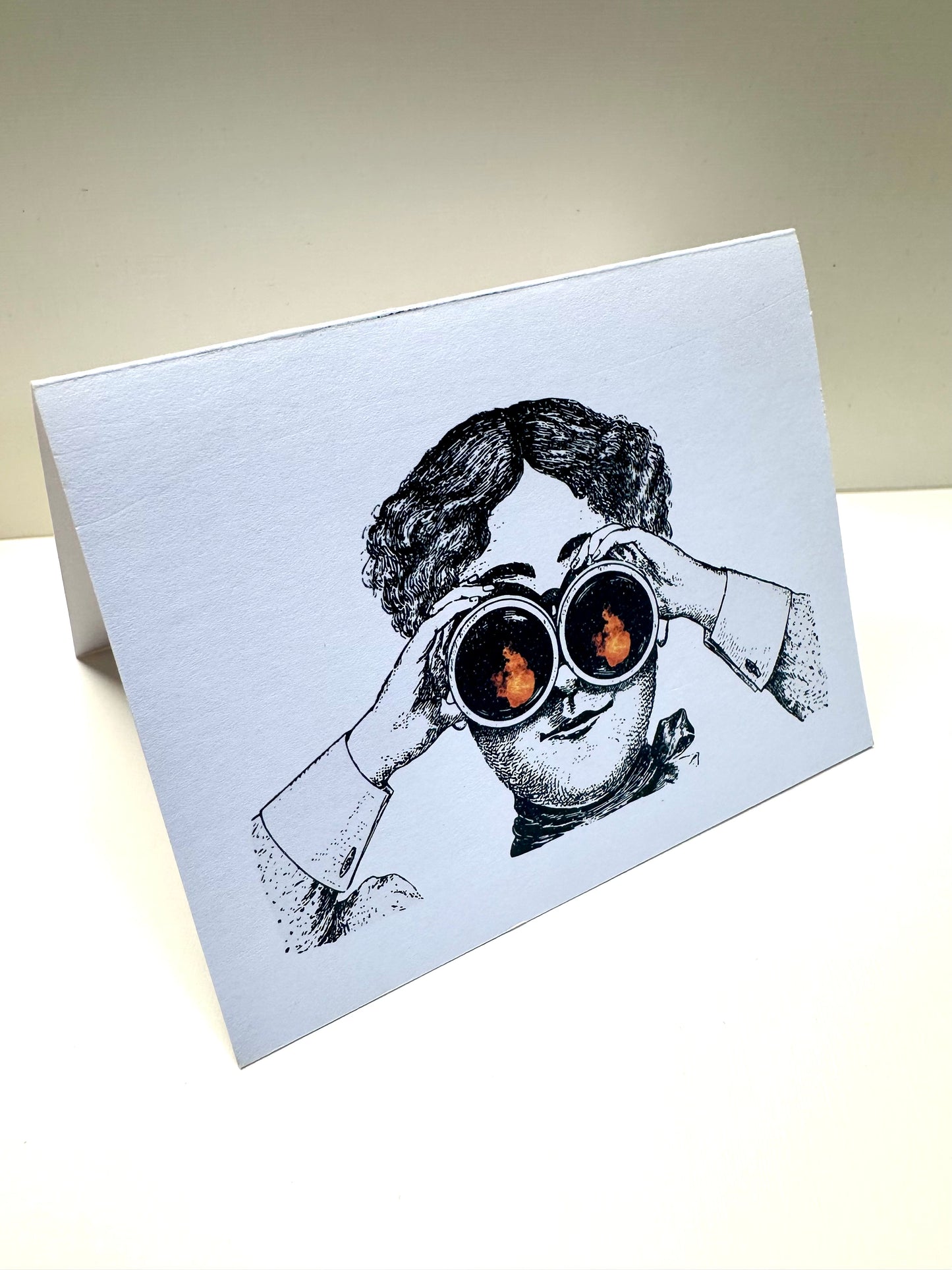 Front cover of the 'Crossroads Card' designed by Fox & Thistle Studio.