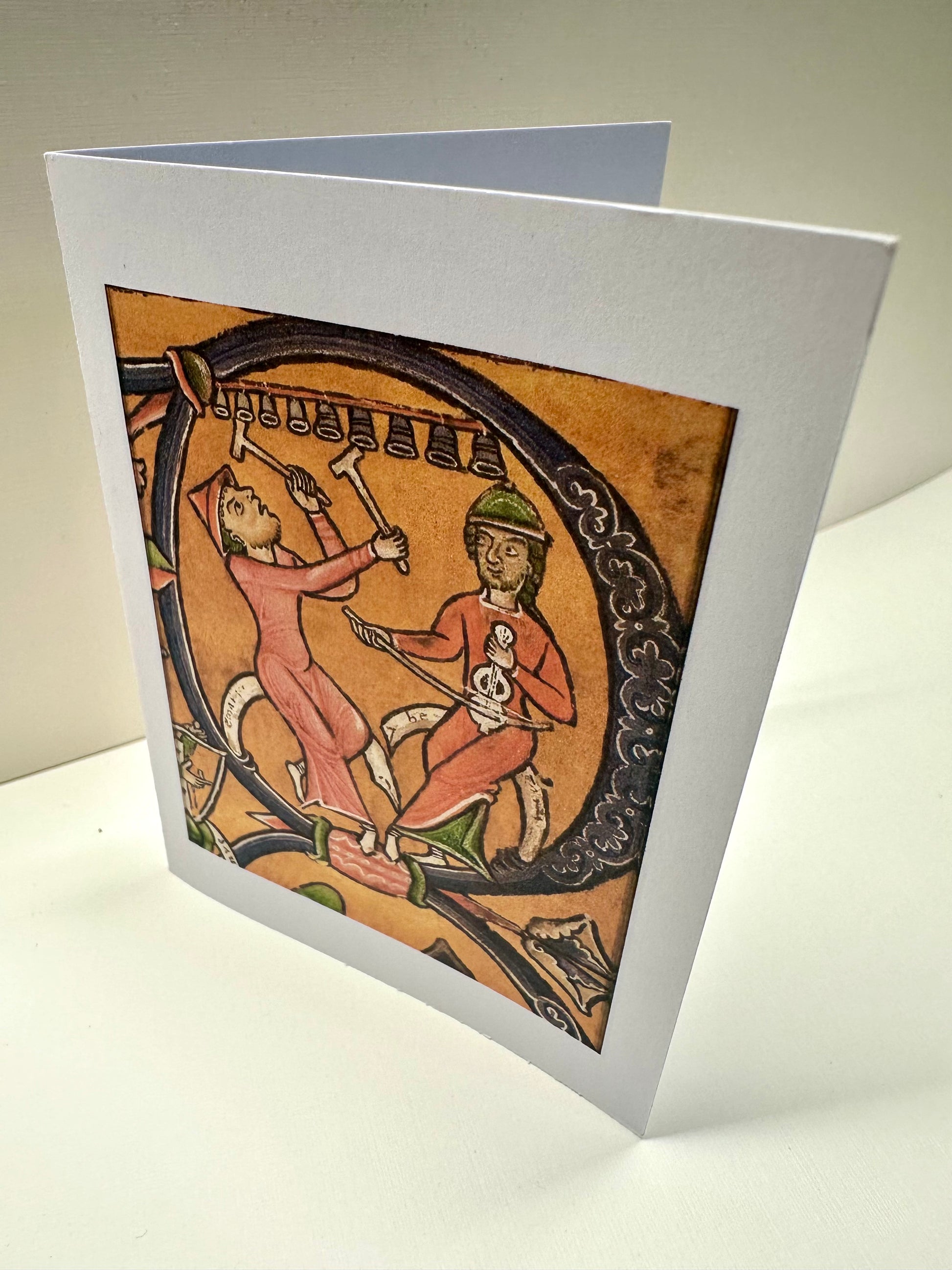 Front view of Fox & Thistle Studio's 'Gallery Players Card'.