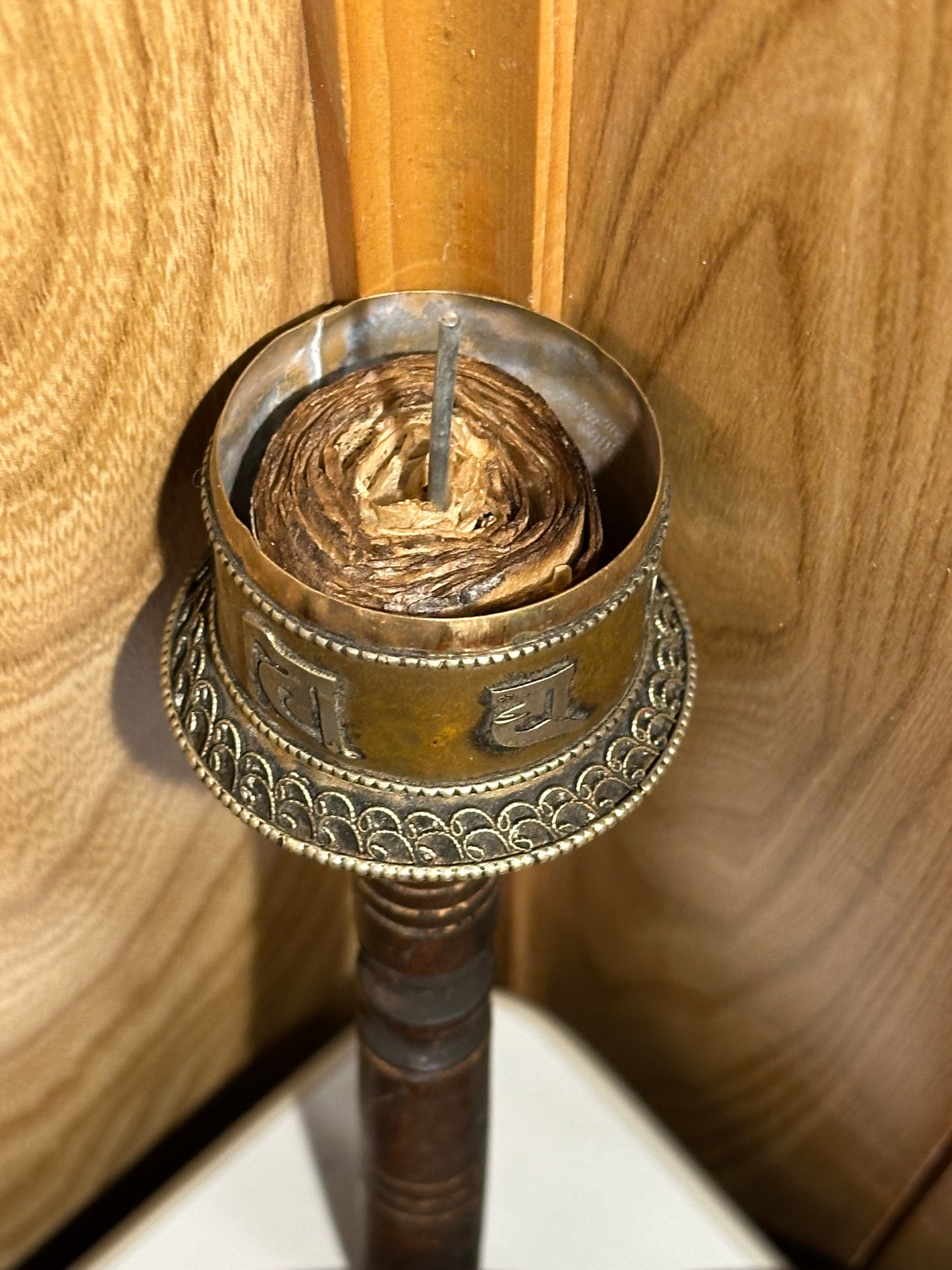 Mani Wheel – Tibetan Prayer Wheel (Mid-20th Century)