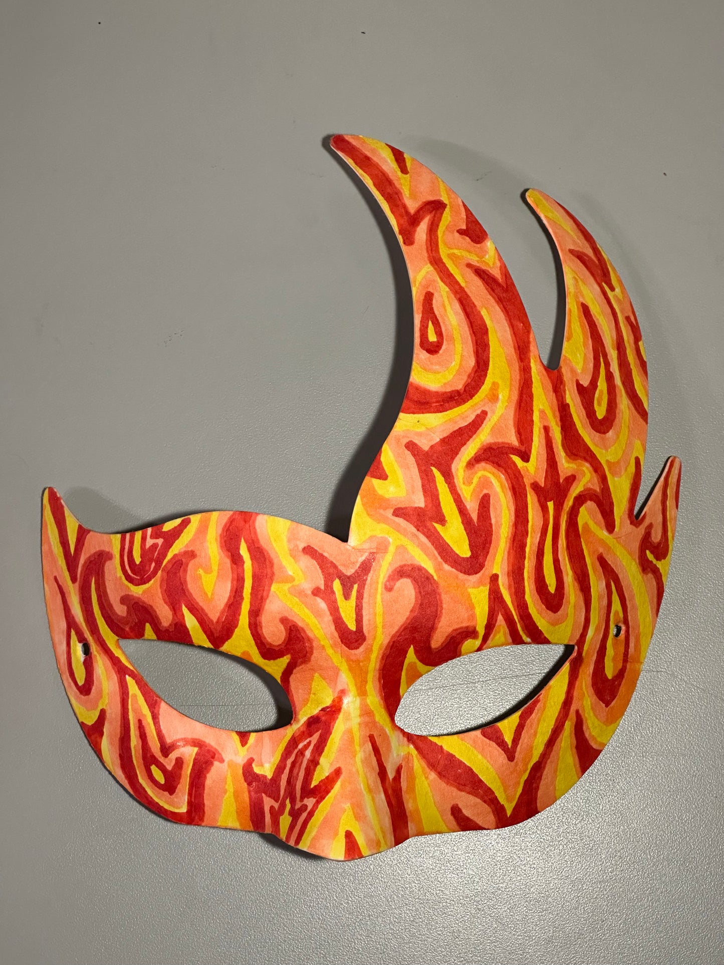 Flame Persona Masquerade Mask