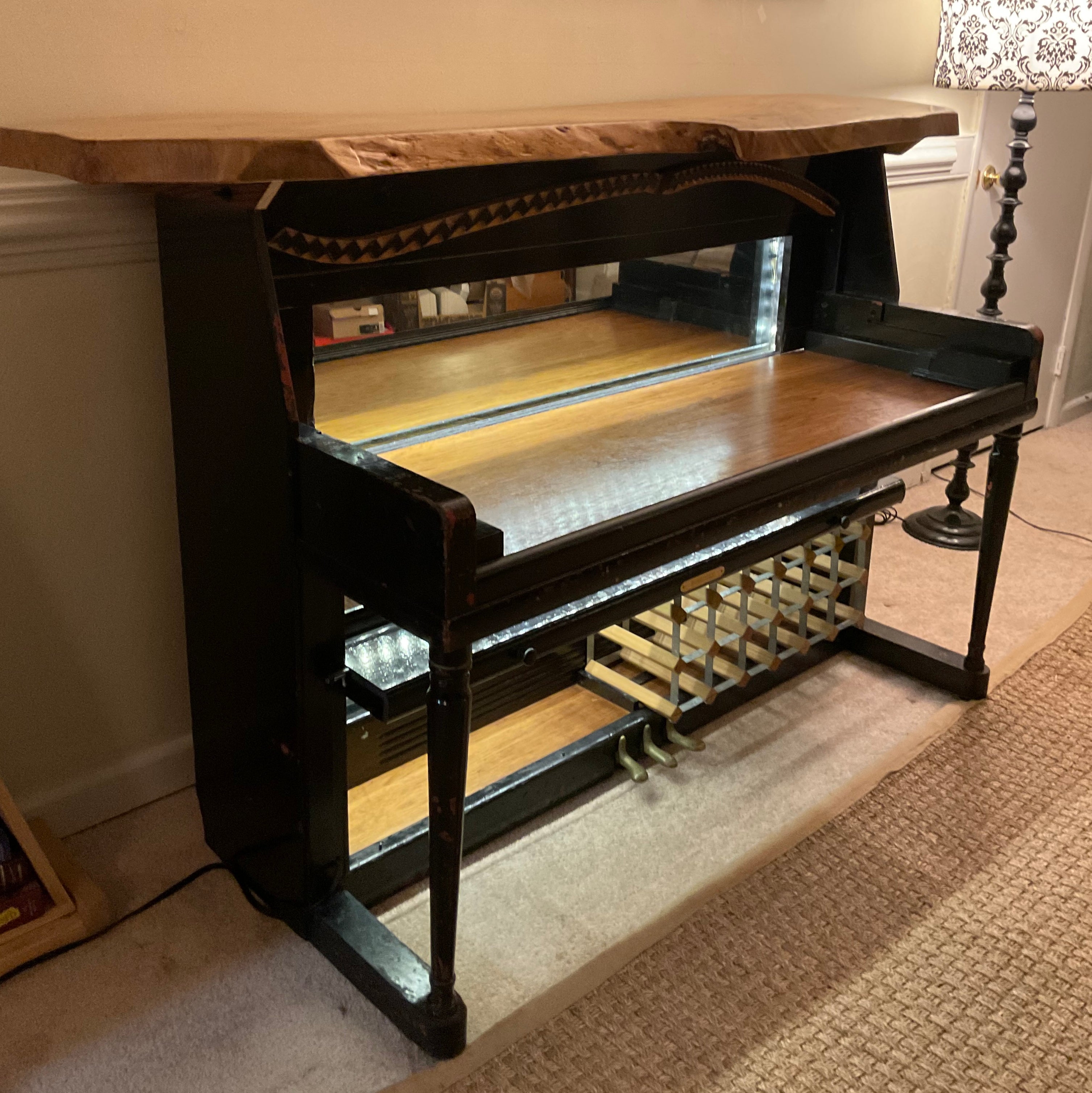 Upcycled 1940's Wurlitzer Piano Bar — Fox & Thistle Studio