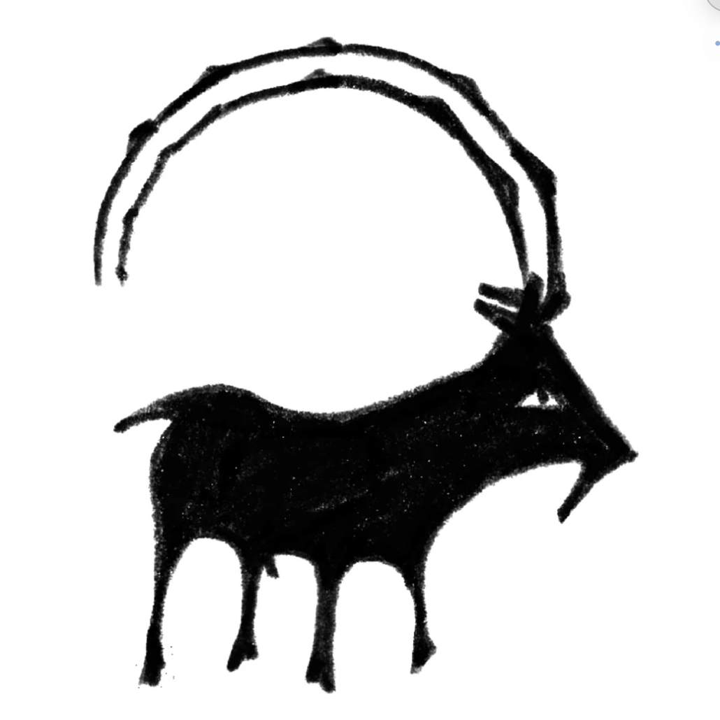 Charcoal Ibex